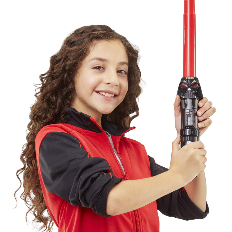 Star Wars Lightsaber Squad Darth Vader Extendable Red Lightsaber