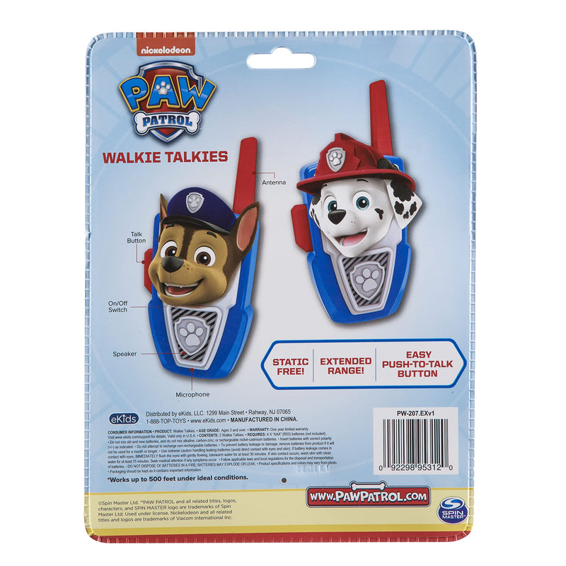 PAW Patrol Walkie Talkies