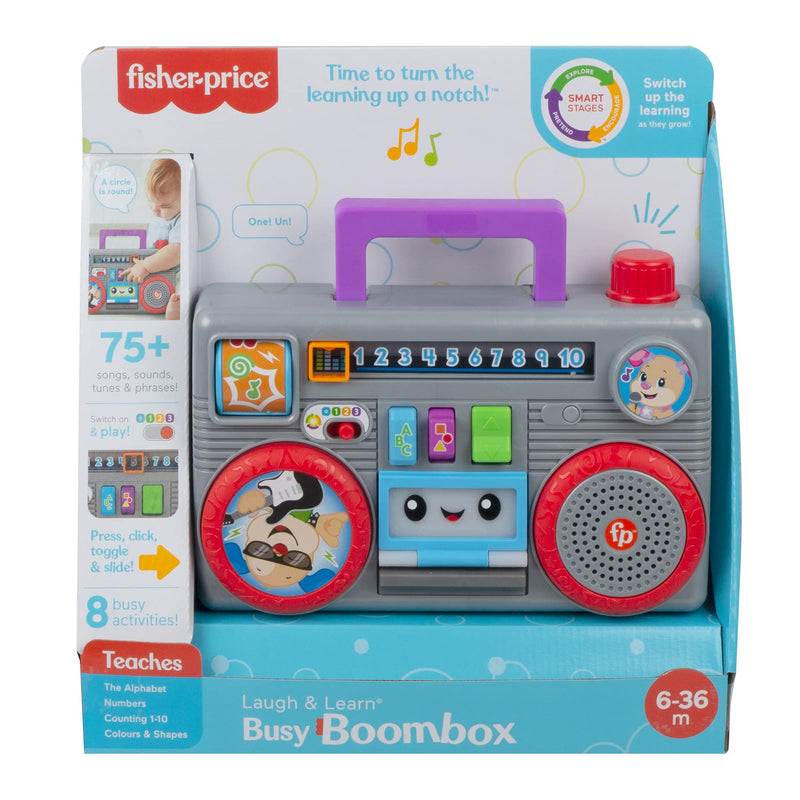 Fisher-Price Laugh & Learn Busy Boombox