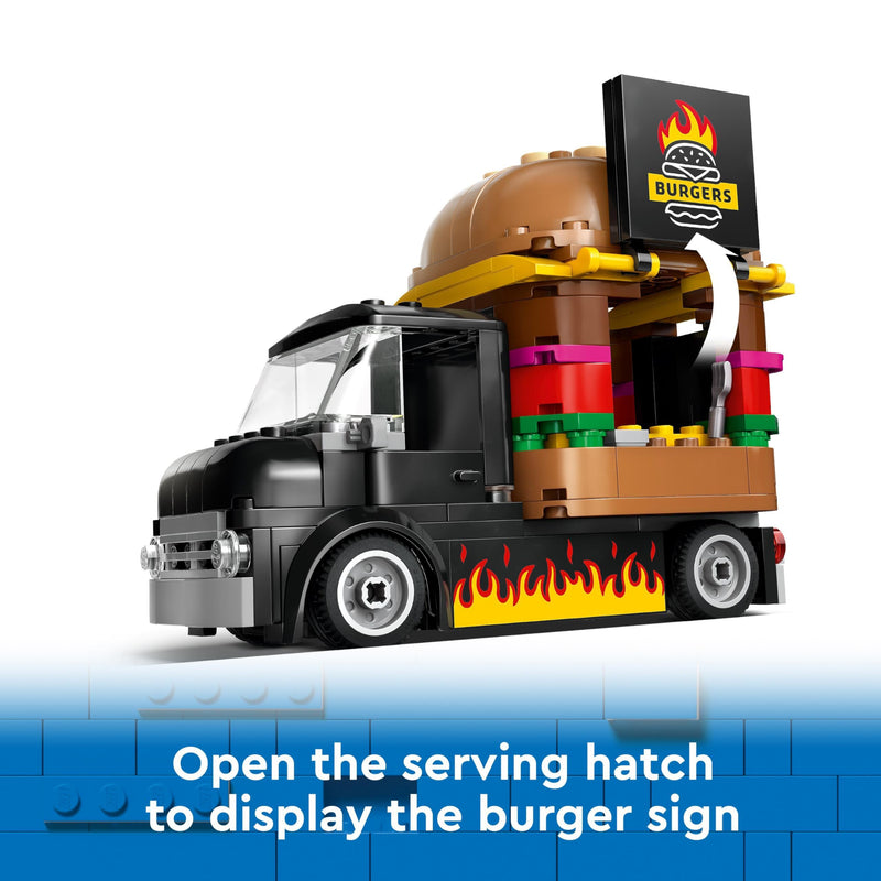 LEGO City 60404 Burger Van Food Truck Playset