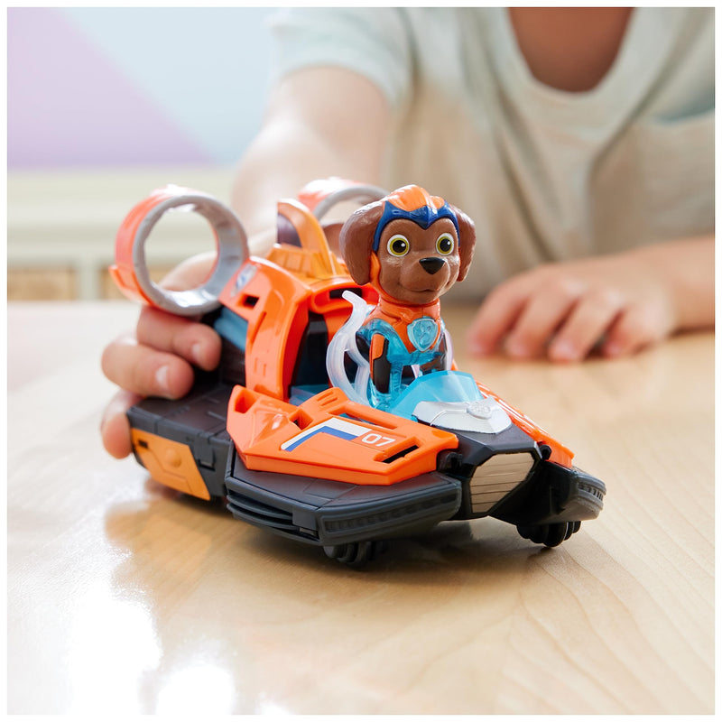 PAW Patrol: The Mighty Movie Zuma's Mighty Movie Hovercraft Toy