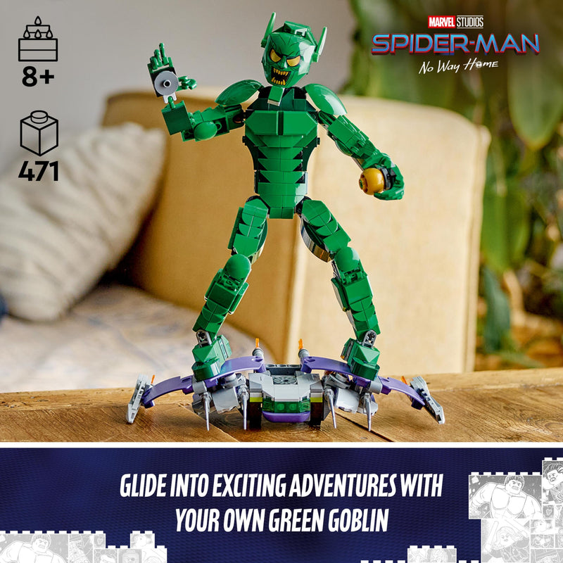 LEGO Marvel 76284 Green Goblin Construction Figure Set