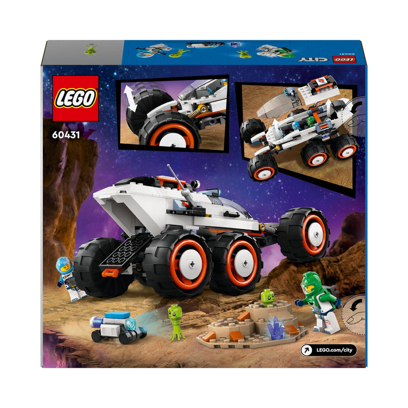 LEGO City 60431 Space Explorer Rover and Alien Life Set