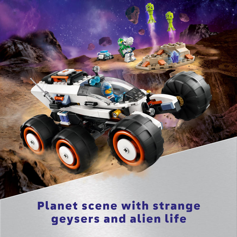 LEGO City 60431 Space Explorer Rover and Alien Life Set