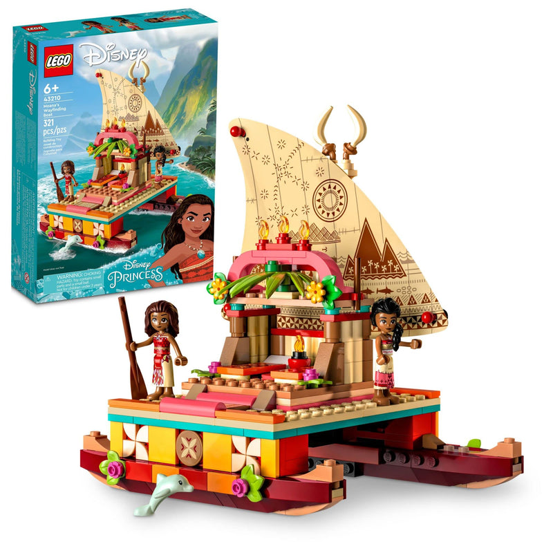 LEGO Disney Princess 43210 Moana's Wayfinding Boat Toy