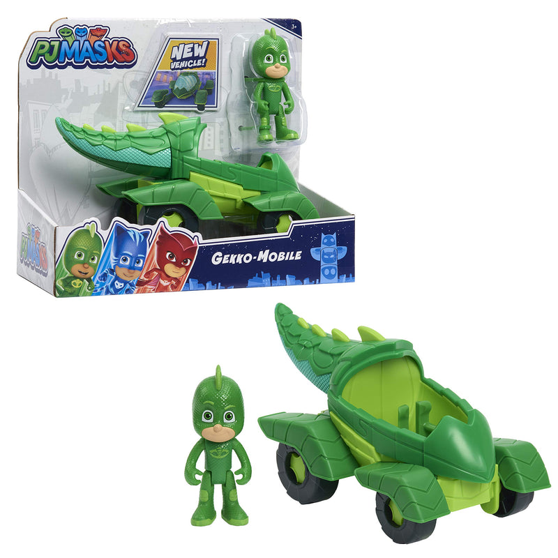 PJ Masks Vehicle & Figure - Gekko Mobile