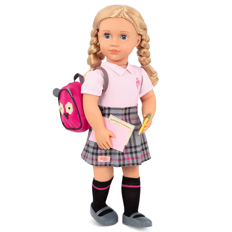 Our Generation Deluxe Doll Hally School Girl