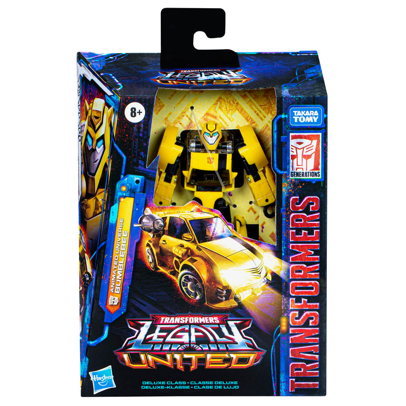 Transformers Legacy United Deluxe Class Animated Universe Bumblebee