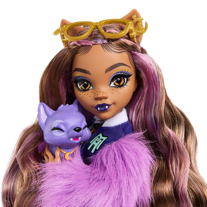 Monster High Clawdeen Wolf Doll with Pet and Accessories