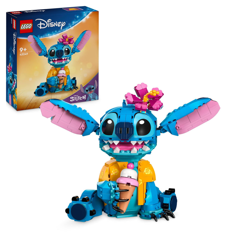 LEGO Disney 43249 Stitch Buildable Kids Toy Playset