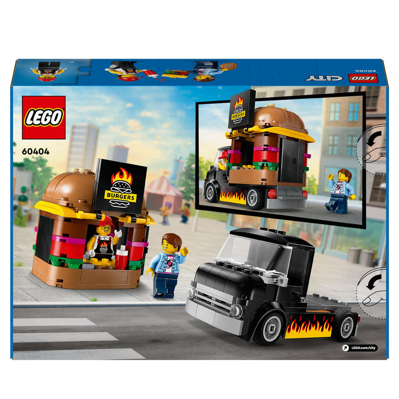 LEGO City 60404 Burger Van Food Truck Playset