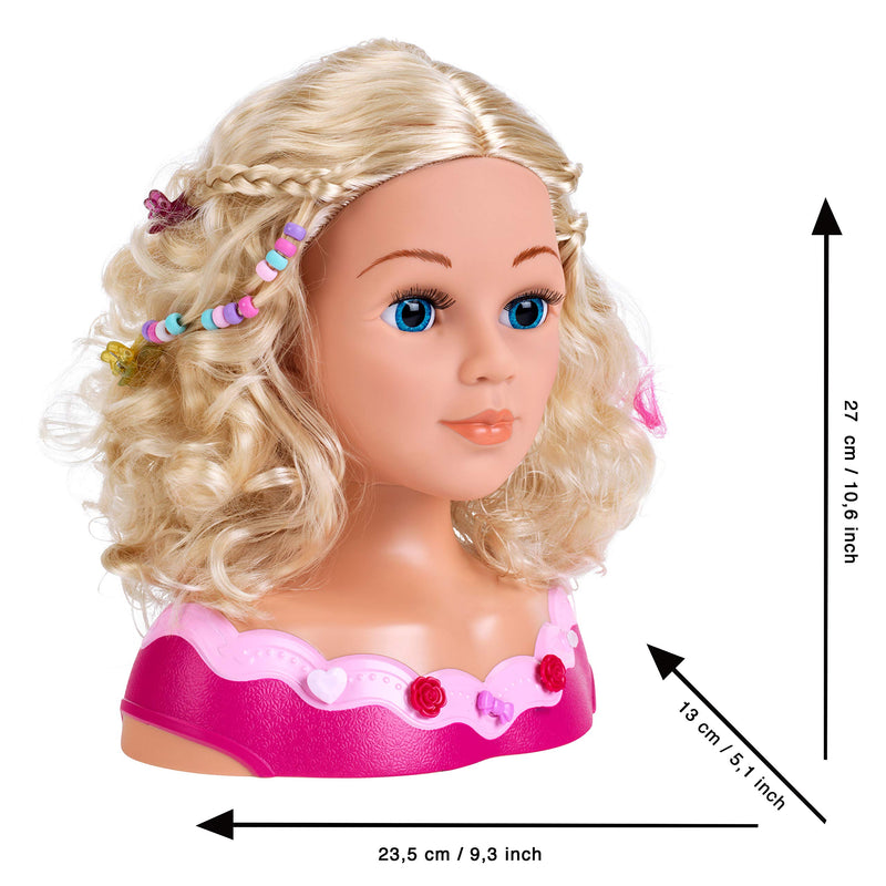 Princess Coralie 33cm Makeup and Hairstyling Head - Emma