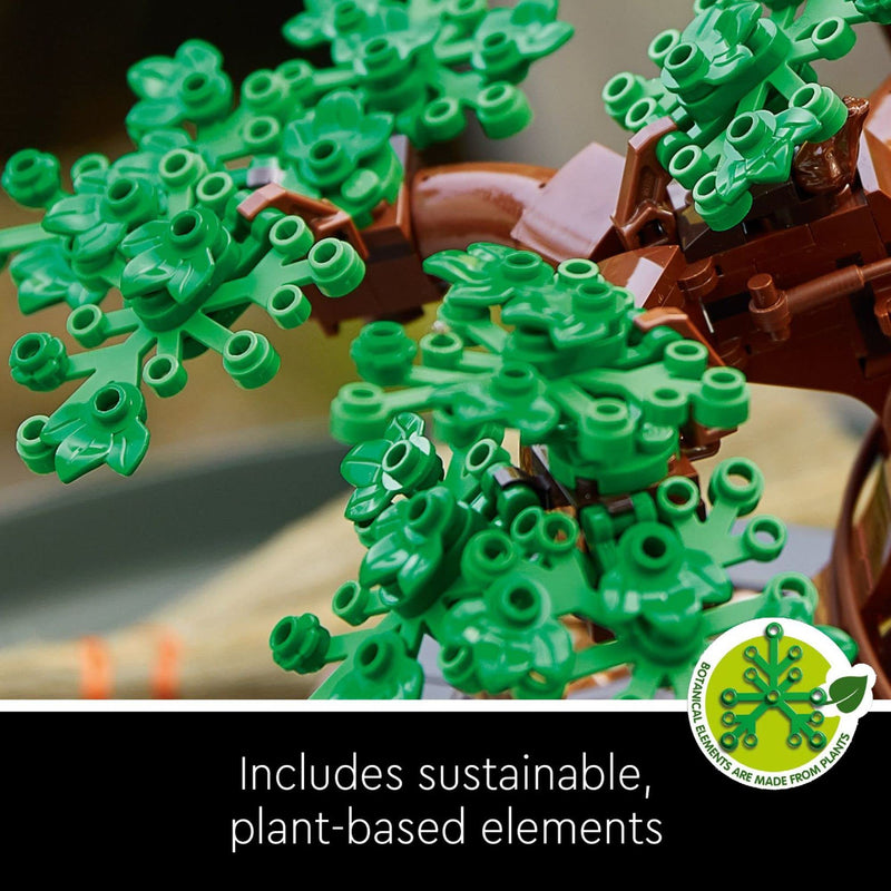 LEGO Icons 10281 Botanical Collection Bonsai Tree Flowers Set for Adults