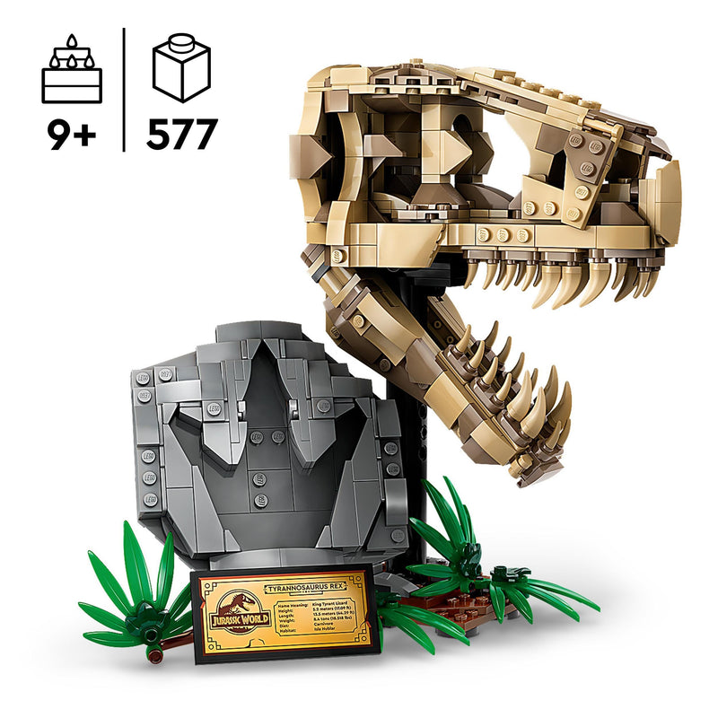 LEGO Jurassic World 76964 Dinosaur Fossils: T. Rex Skull Set