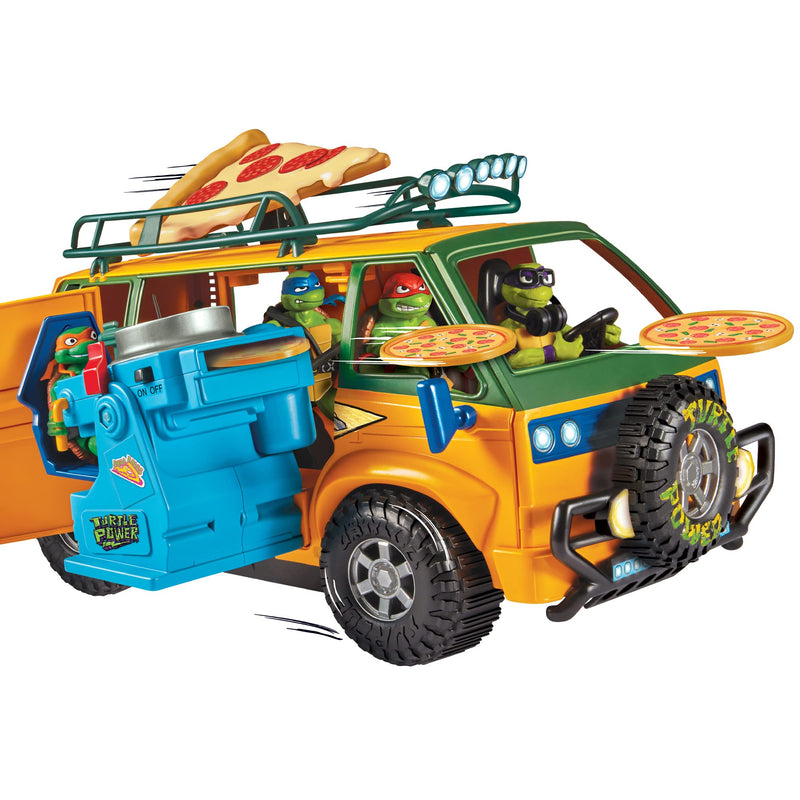 Teenage Mutant Ninja Turtles Mutant Mayhem - Pizza Fire Delivery Van Playset