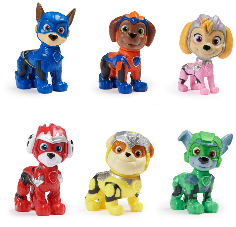 PAW Patrol: The Mighty Movie Collectible Figures 6 Pack