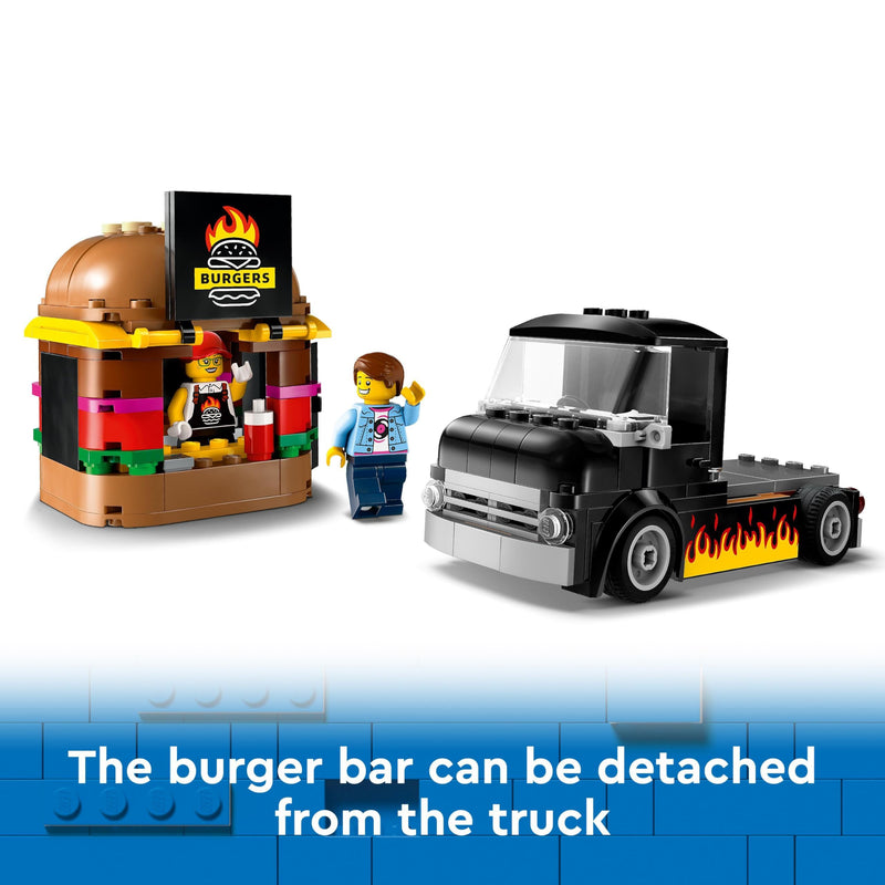 LEGO City 60404 Burger Van Food Truck Playset