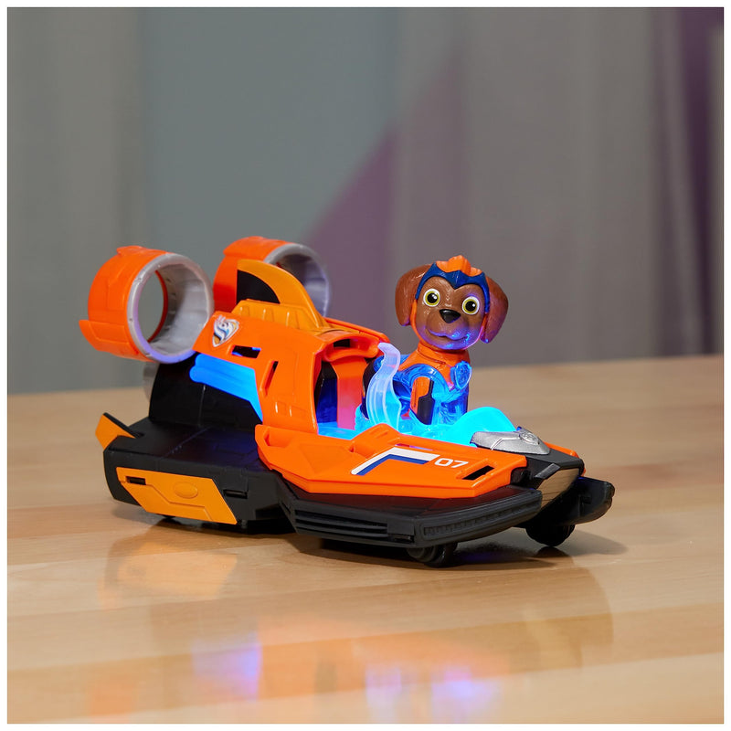 PAW Patrol: The Mighty Movie Zuma's Mighty Movie Hovercraft Toy