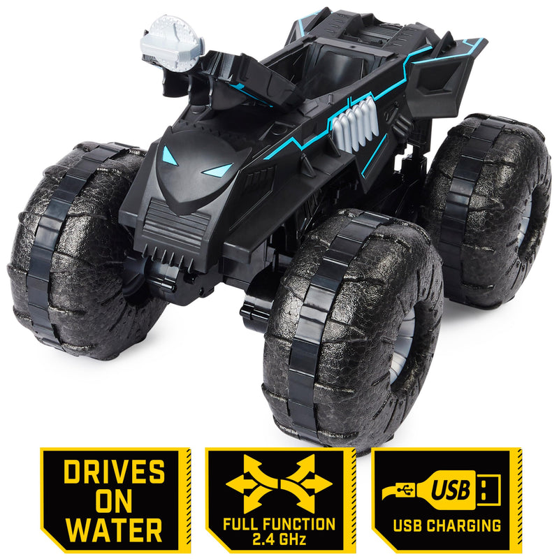 Batman All-Terrain Batmobile Remote Control 1:15 Water-Resistant Vehicle