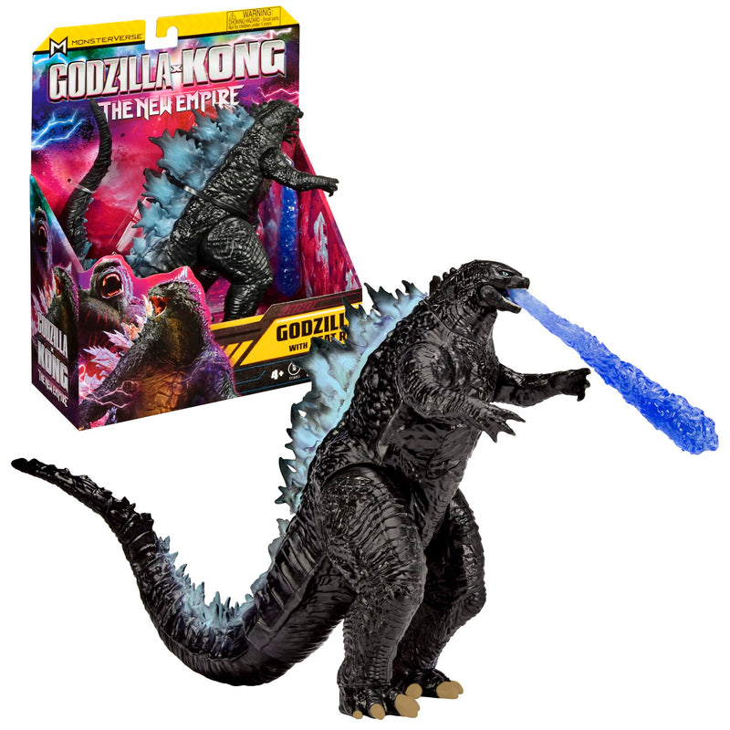 Monsterverse Godzilla x Kong: The New Empire 15cm Godzilla with Heat Ray Figure