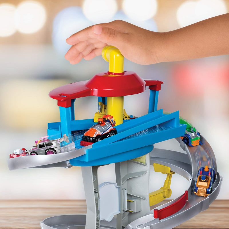 PAW Patrol True Metal Adventure Bay Rescue Lookout Tower with 2 Vehicles