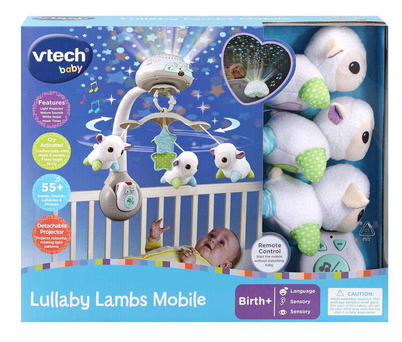 VTech Baby Lullaby Lambs Cot Mobile