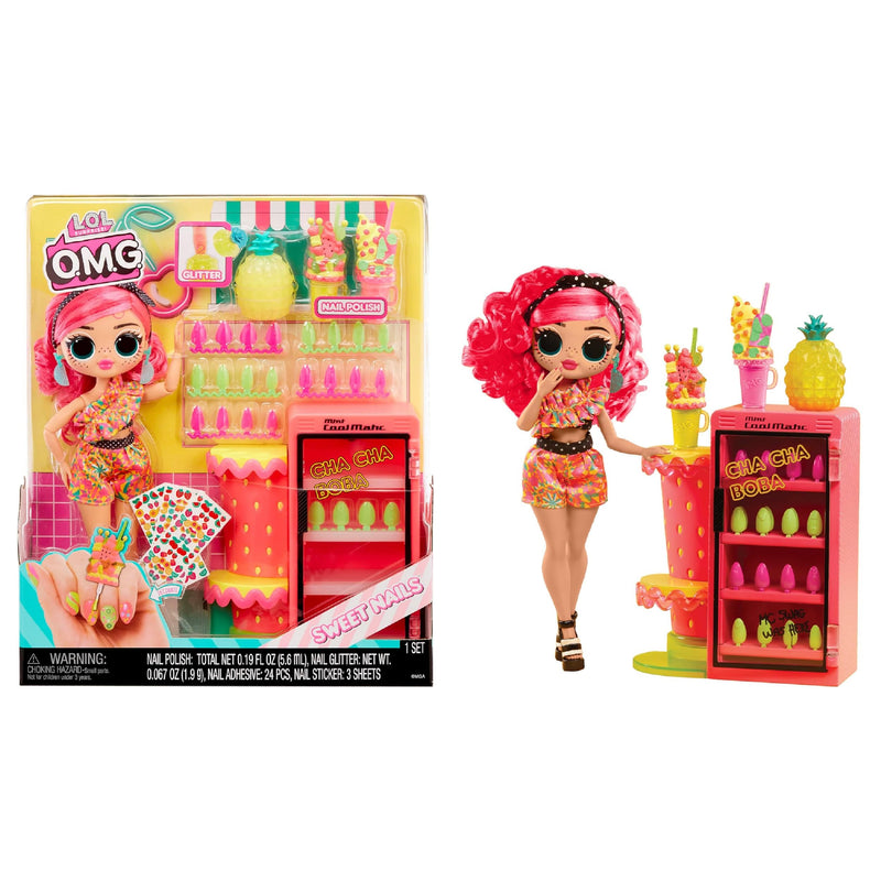 L.O.L. Surprise! O.M.G. Sweet Nails Pinky Pops Fruit Shop Set