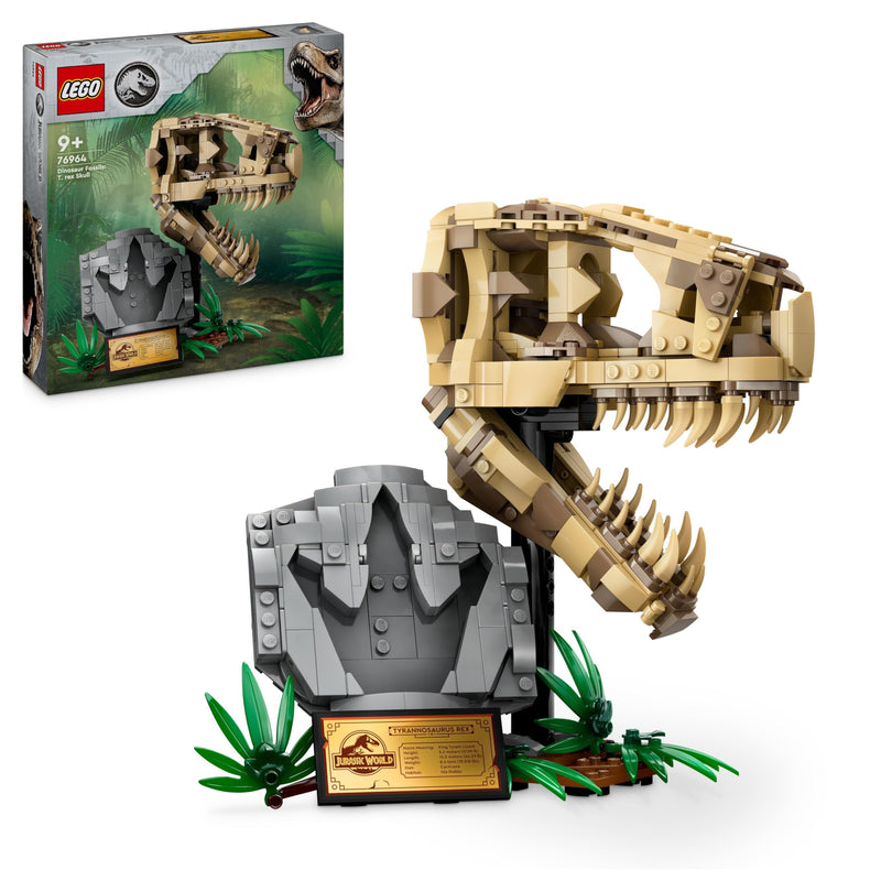 LEGO Jurassic World 76964 Dinosaur Fossils: T. Rex Skull Set