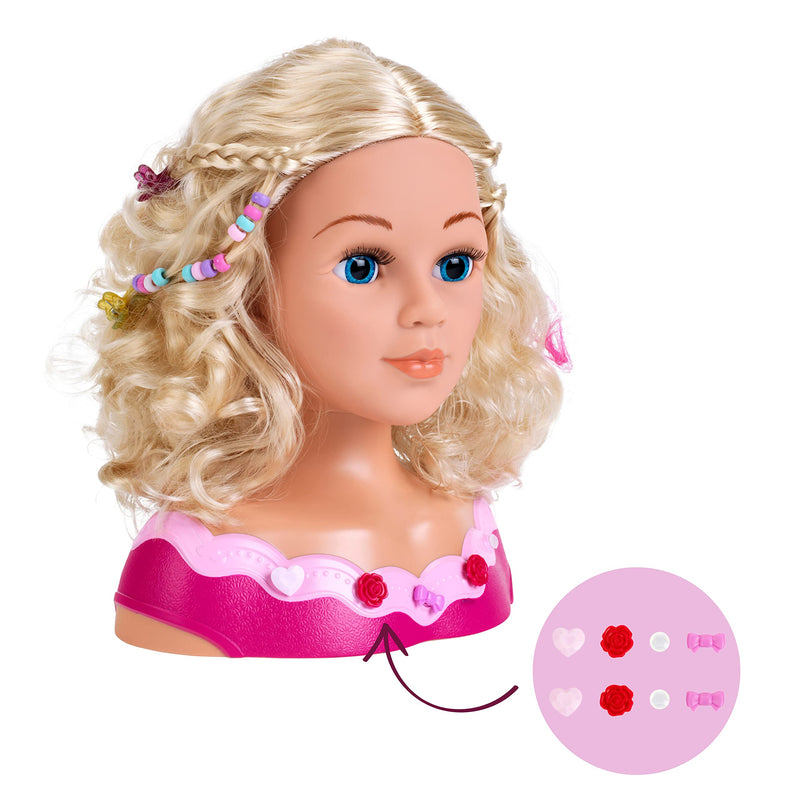 Princess Coralie 33cm Makeup and Hairstyling Head - Emma