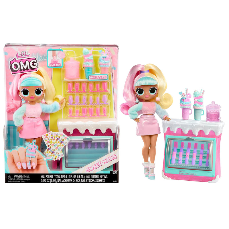 L.O.L. Surprise! O.M.G. Sweet Nails Candylicious Sprinkles Shop Set