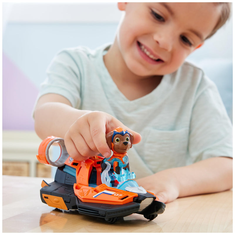 PAW Patrol: The Mighty Movie Zuma's Mighty Movie Hovercraft Toy