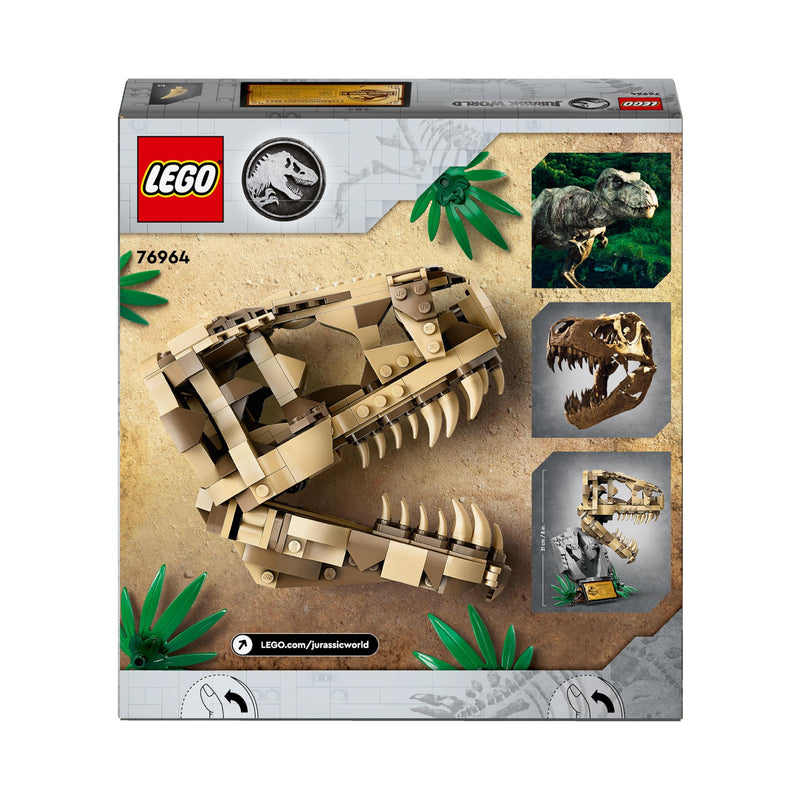 LEGO Jurassic World 76964 Dinosaur Fossils: T. Rex Skull Set