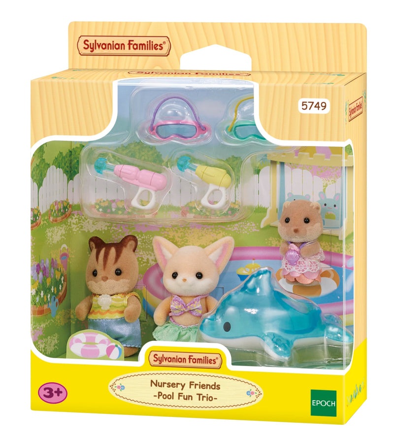 Sylvanian Families Nursery Friends Pool Fun Trio Pack