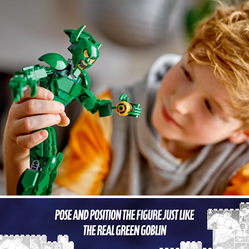 LEGO Marvel 76284 Green Goblin Construction Figure Set