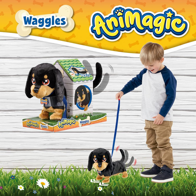 Interactive Walking Pup Toy: Interactive Dog - Walks & Barks - 16x30x20.5cm