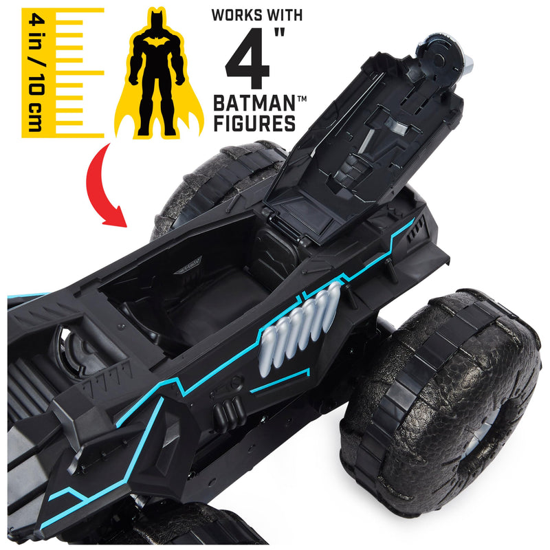 Batman All-Terrain Batmobile Remote Control 1:15 Water-Resistant Vehicle