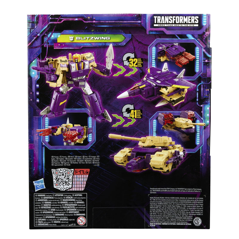 Transformers Legacy Evolution Blitzwing Action Figure