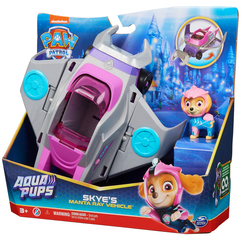 PAW Patrol Aqua Pups - Skye's Manta Ray Rescue Vehicle