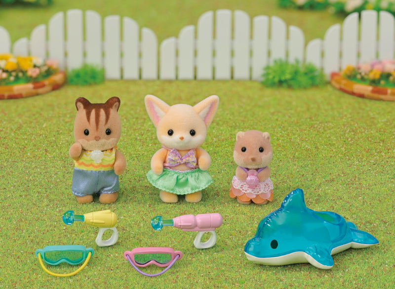 Sylvanian Families Nursery Friends Pool Fun Trio Pack