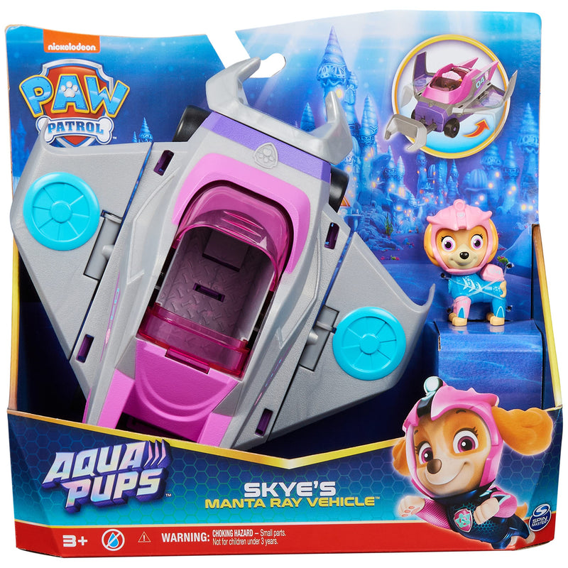 PAW Patrol Aqua Pups - Skye's Manta Ray Rescue Vehicle