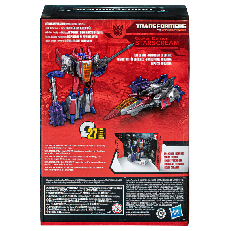 Transformers Studio Series 06 Voyager Transformers: War for Cybertron Starscream