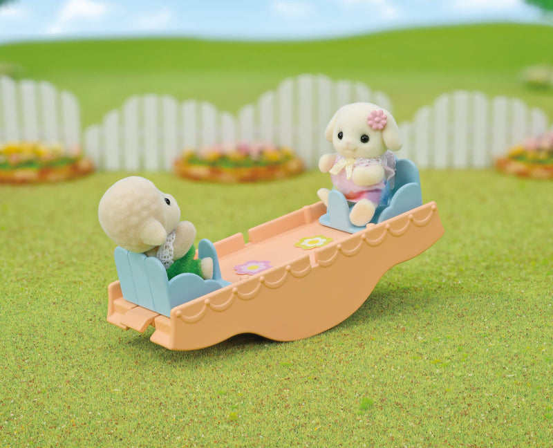 Sylvanian Families Rainbow Fun Nursery Bus Playset