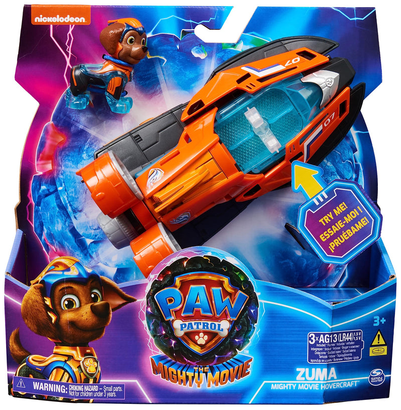 PAW Patrol: The Mighty Movie Zuma's Mighty Movie Hovercraft Toy