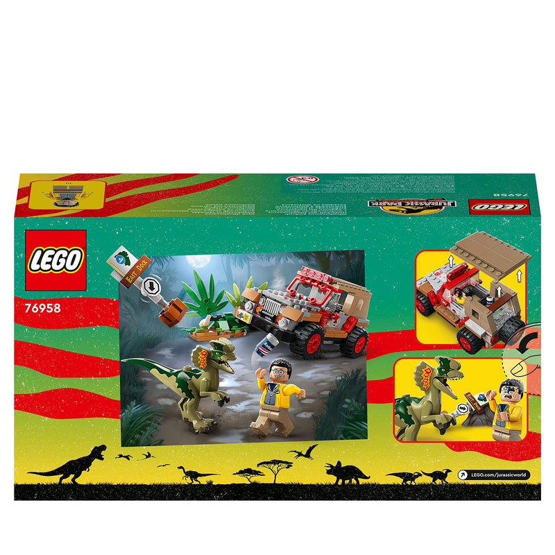 LEGO Jurassic Park 76958 Dilophosaurus Ambush Dinosaur Jurassic World Set