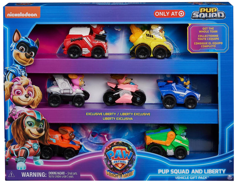 PAW Patrol: The Mighty Movie Squad Racers Vehicles Set