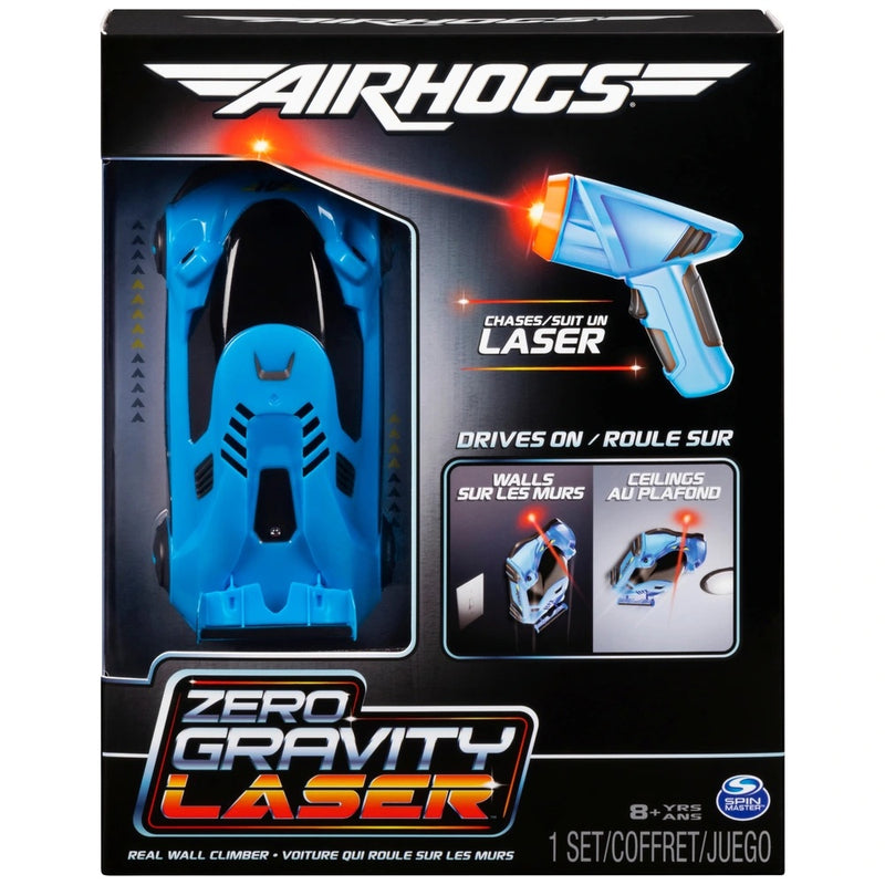 Remote Control Air Hogs Zero Gravity Laser Racer Blue Car