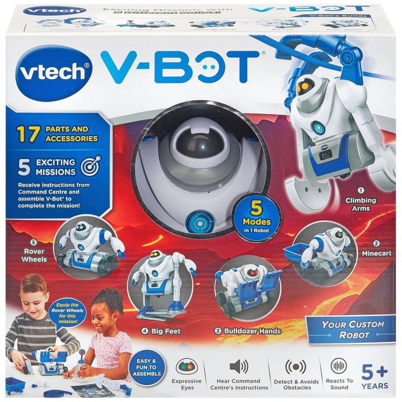 VTech V-Bot 5-in-1 Interactive Robotic Pal