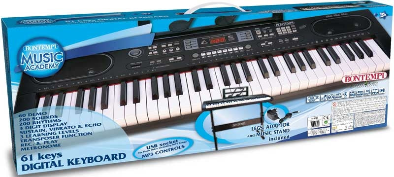 Bontempi 61 Keys Digital Keyboard