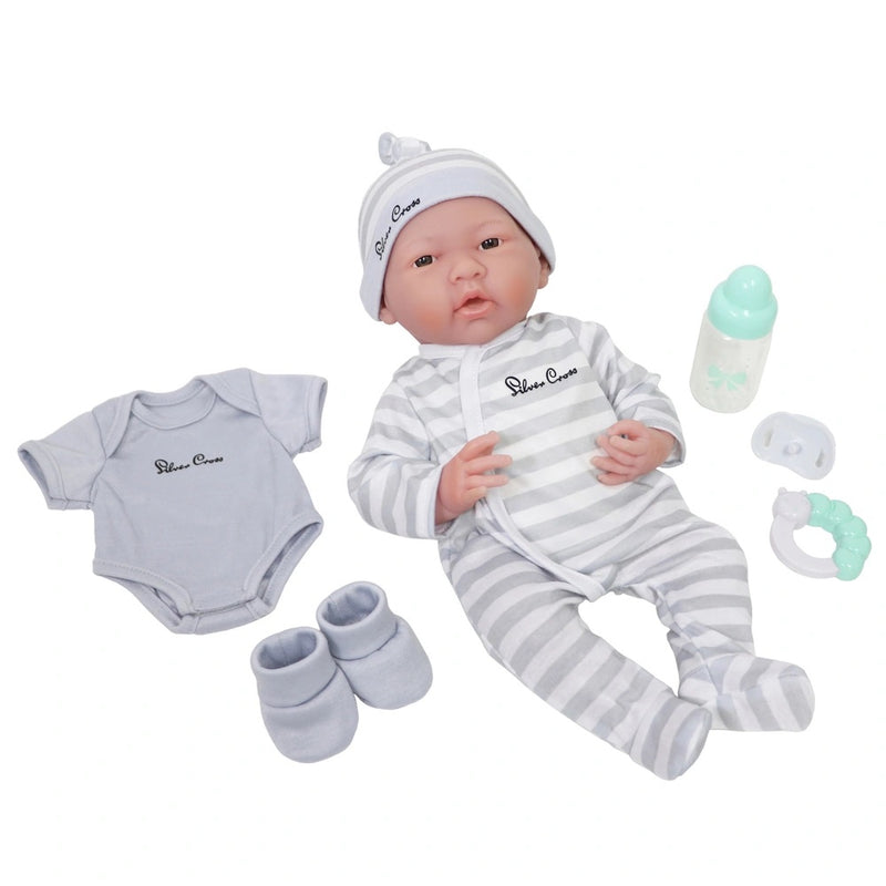 La Newborn Realistic Baby Doll with Accessories  - 39cm