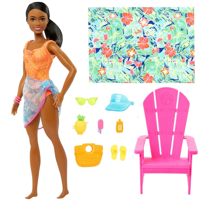 Barbie Pink Passport Hawaii Doll